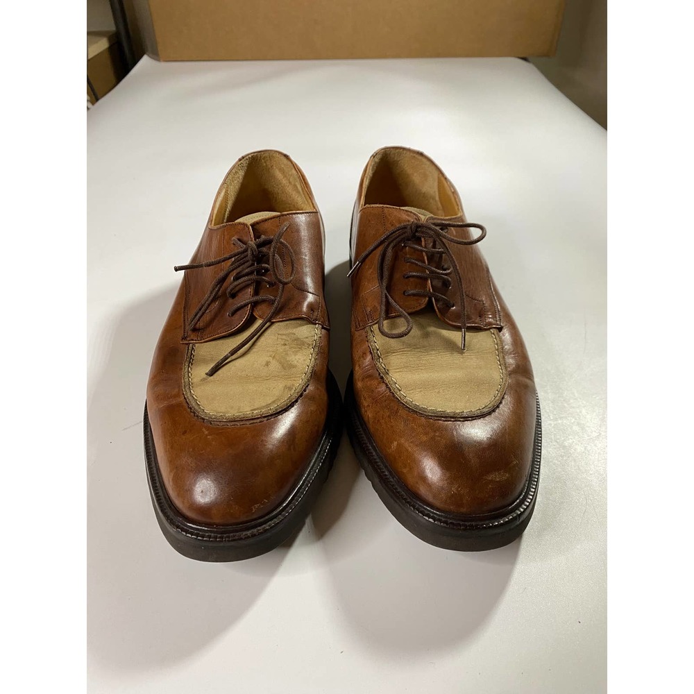 Mezlan Augusta Leather Two Tone Lace Up Shoes Women's Size 8.5